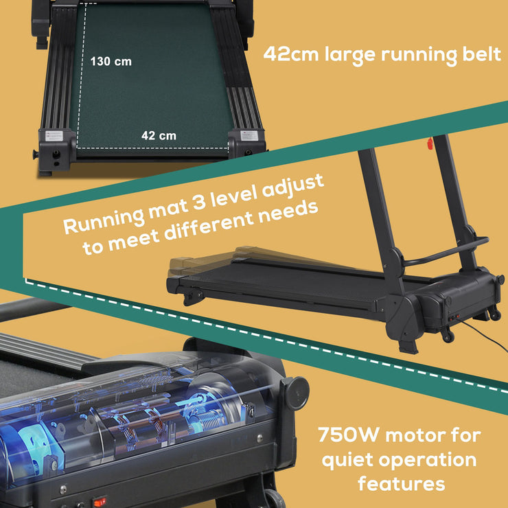 Foldable Compact Home Treadmill