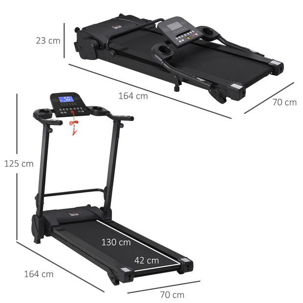 Foldable Compact Home Treadmill