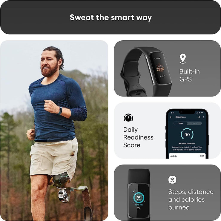 Fitbit Charge 5 Smartwatch - Your Ultimate Health and Fitness Tracker