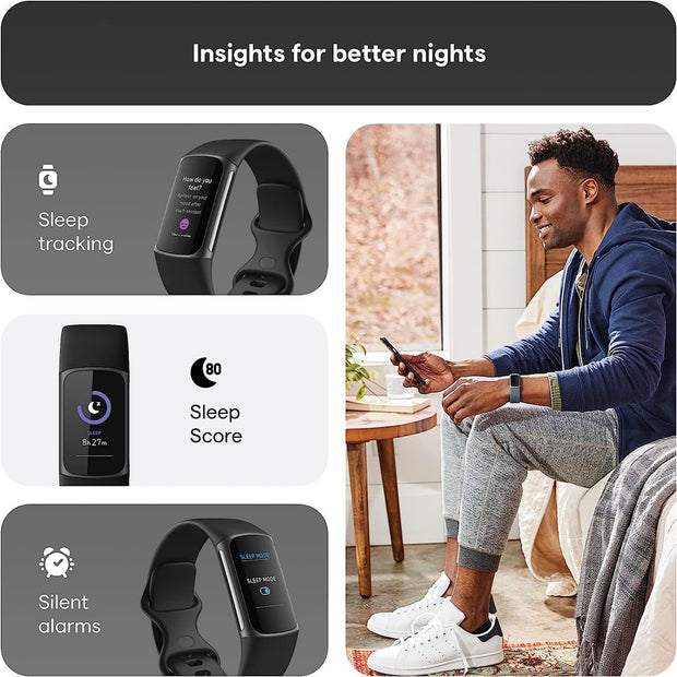 Fitbit Charge 5 Smartwatch - Your Ultimate Health and Fitness Tracker