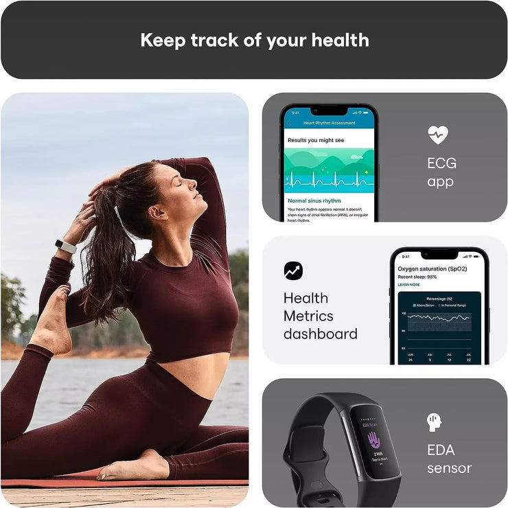 Fitbit Charge 5 Smartwatch - Your Ultimate Health and Fitness Tracker