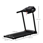 Homcom Motorised Foldable Treadmill