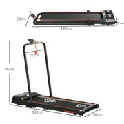 Compact Foldable 2 in 1 Treadmill