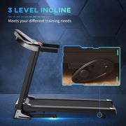 HOMCOM Motorised Folding Treadmill