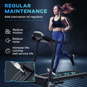 HOMCOM Motorised Folding Treadmill