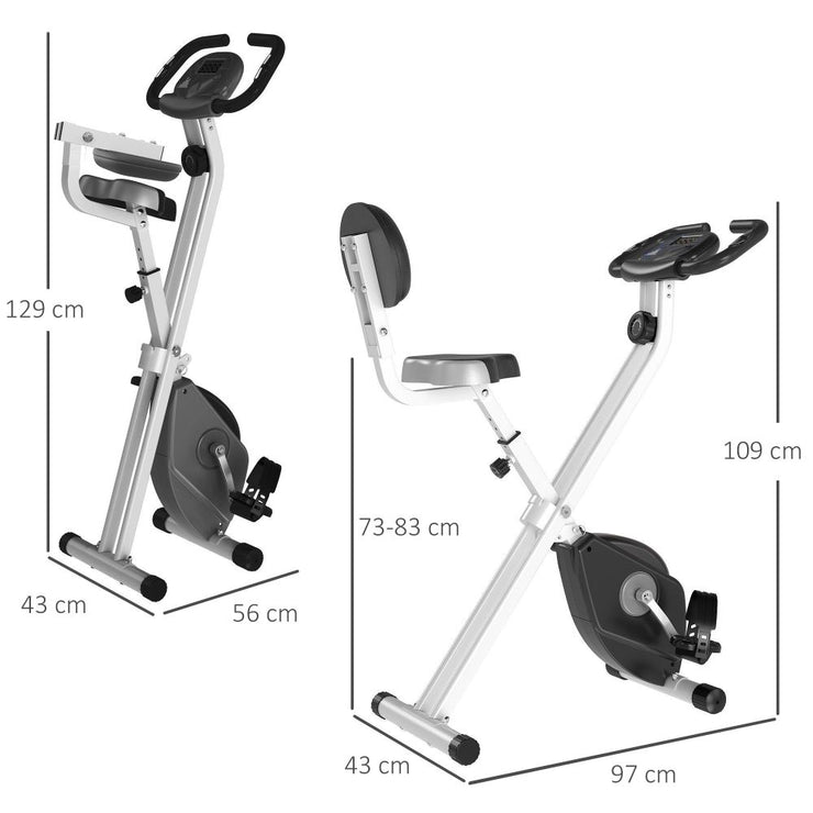 Folding Magnetic Resistance Exercise Bike