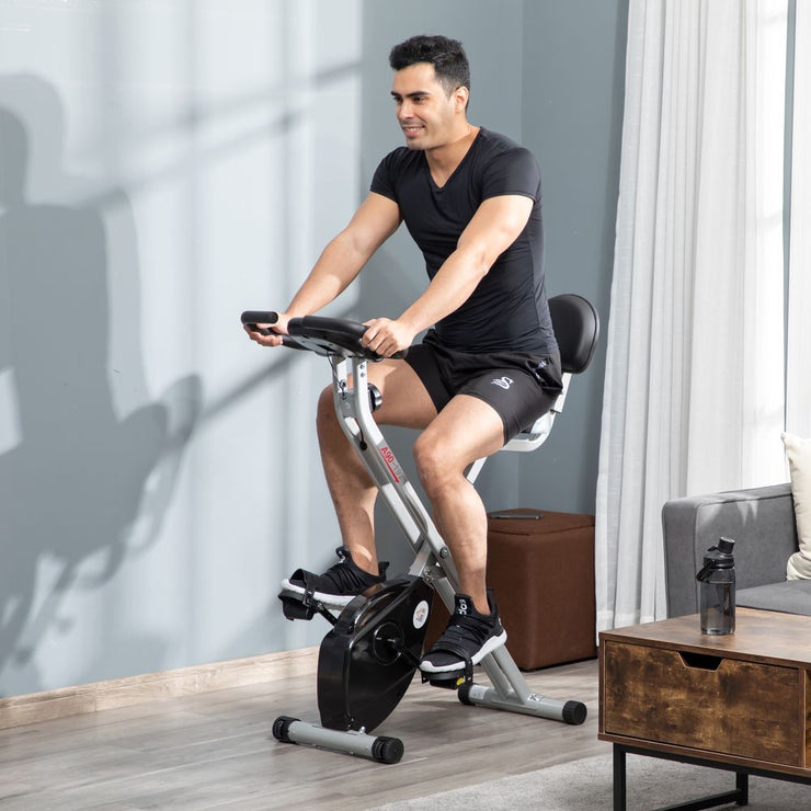 Folding Magnetic Resistance Exercise Bike